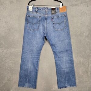 Levis 517 Premium Jeans Mens 38x32‎ Blue Denim Bootcut Western Big E modern NWT